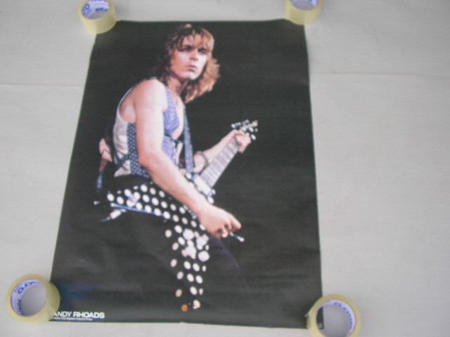 ☆RANDY RHOADS ランディ・ローズ ポスター A1サイズ(ミュージシャン