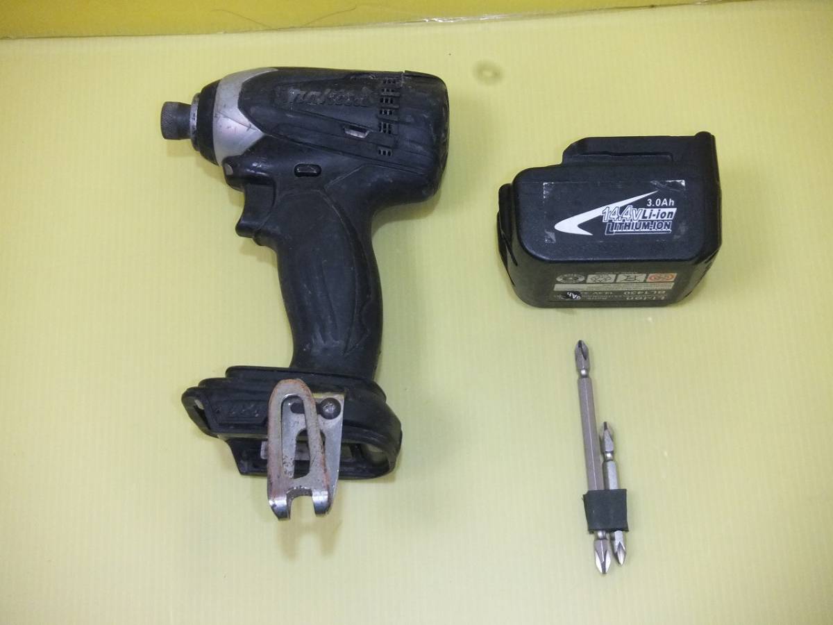 マキタ 14.4V充電式インパクトドライバ TD134DX2の中古 中古C傷汚れ