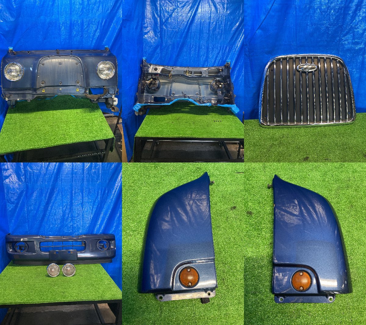 3点セット 純正 スバル サンバー ディアス クラシック TW1 TW2 ブルー 137