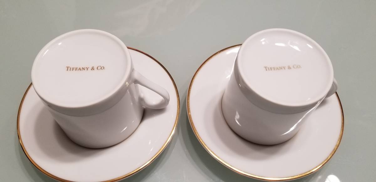 TIFFANY カップ&ソーサー デミコーヒーカップ 可愛い ティファニー
