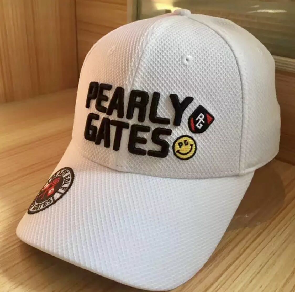 PEARLY GATES メッシュキャップ ホワイト 【公式通販】