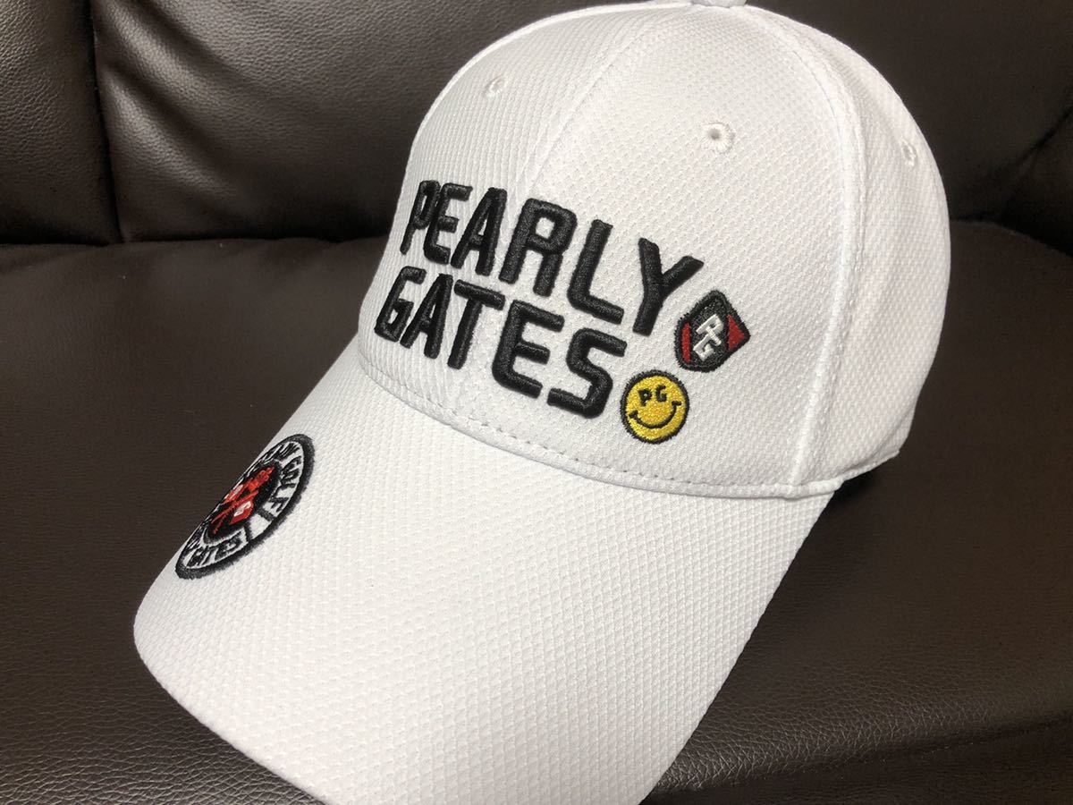 PEARLY GATES メッシュキャップ ホワイト 【公式通販】