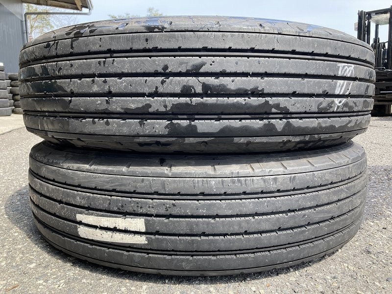 得価，限定SALE4C336 11R22.5 14PR BRIDGESTONE R173 2本 縦溝 リブ(タイヤ)｜売買されたオークション情報、yahooの商品情報をアーカイブ公開 - オークファン タイヤ