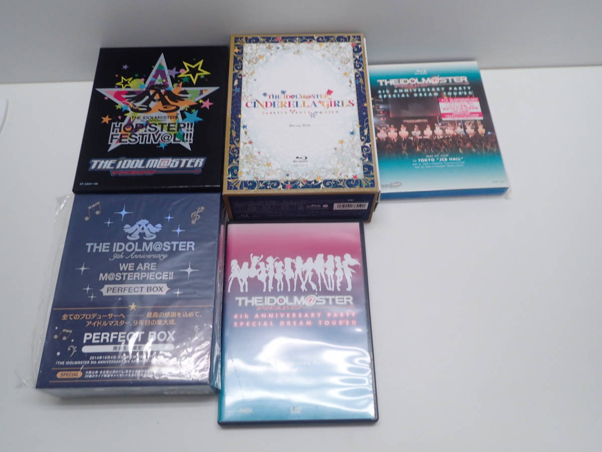 限定セール，高品質 アイドルマスター シンデレラガールズ フェスティバル ライブ Blu-ray DVD BOX 5点 まとめ売り(ブルーレイ)｜売買されたオークション情報、yahooの商品情報をアーカイブ公開 - オークファン その他