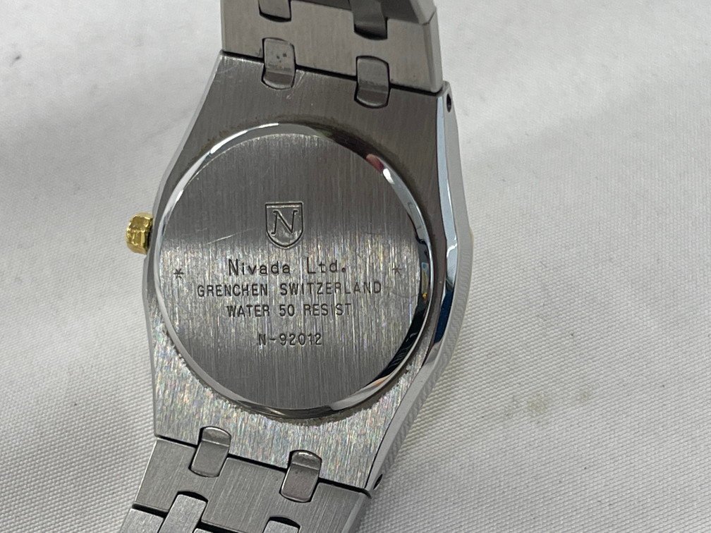 AHAF7012 Nivada Grenchen ニバダ グレンヒェン クォーツ 腕時計 N 