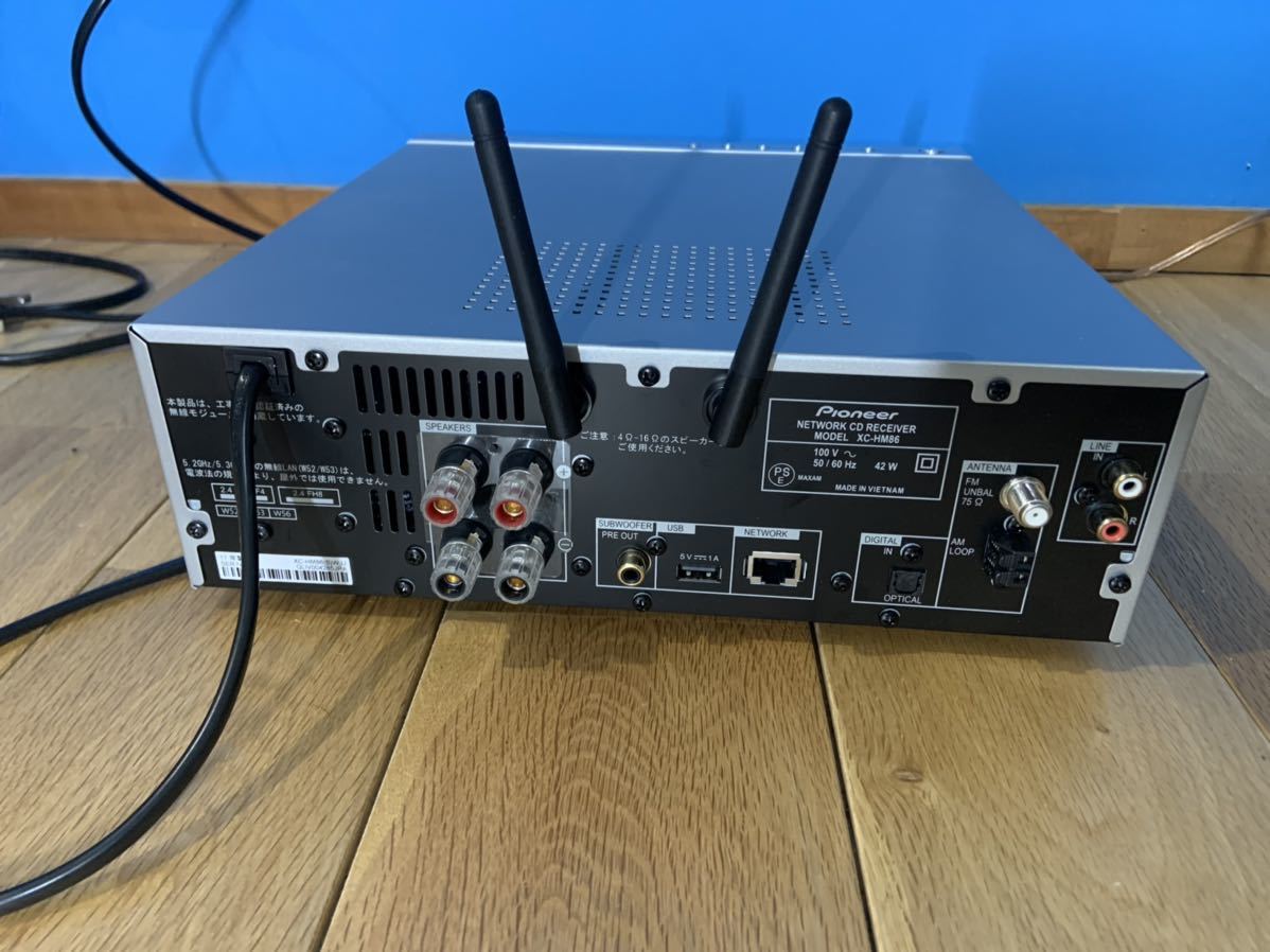 パイオニアXC-HM86 ネットワークCDレシーバー リモコン付き
