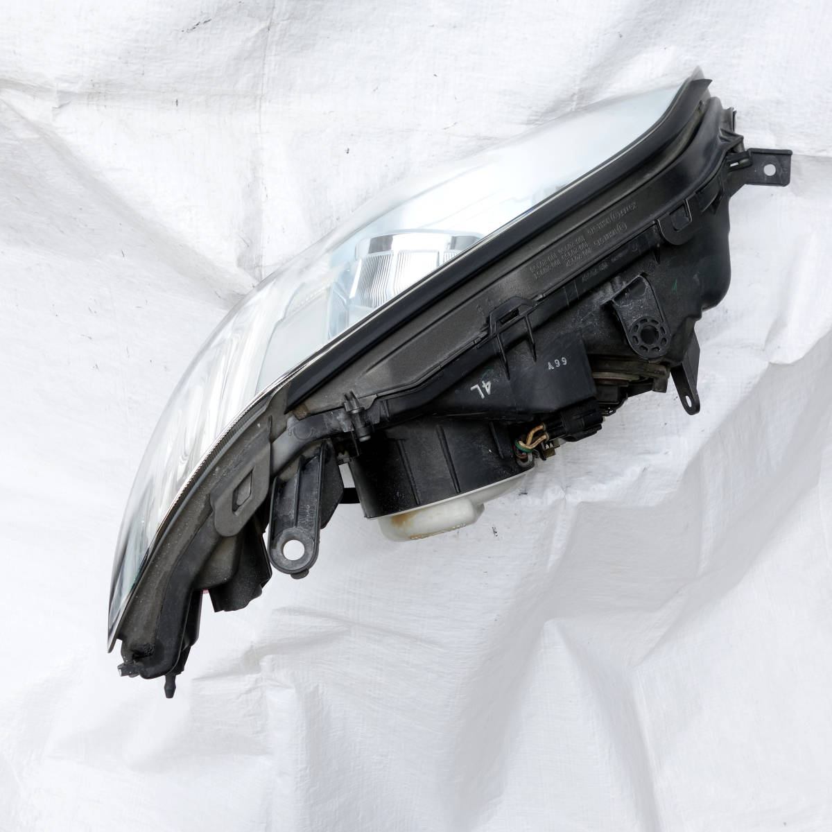 スバル レガシィ BP5 BL5 BP9 BL9 後期 ブルーメッキ 純正 HID ヘッド 