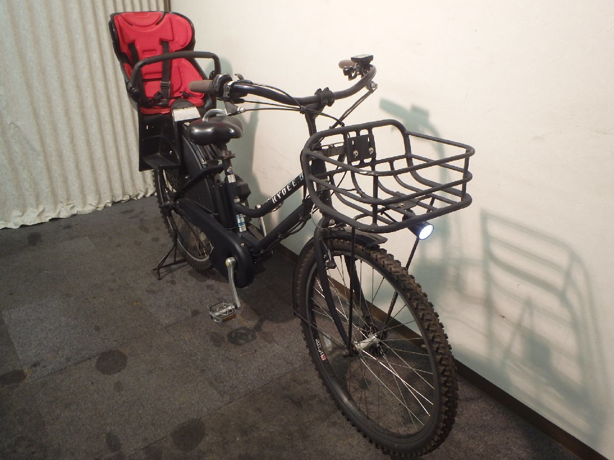 中古電動アシスト自転車 1円売切り!! ブリヂストン ハイディーⅡ 