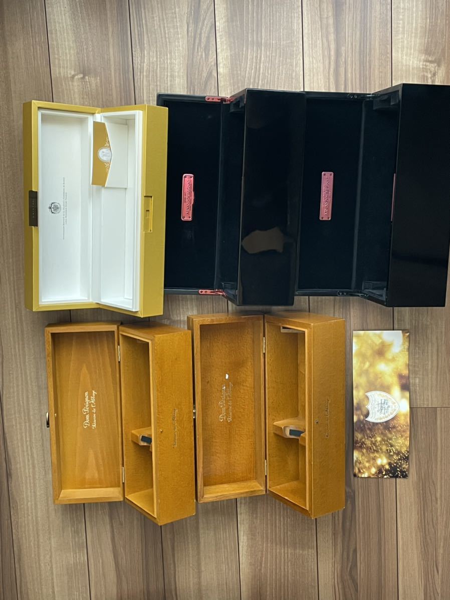 アルマンドとドンペリゴールドから瓶と箱セット アルマンド ドンペリ