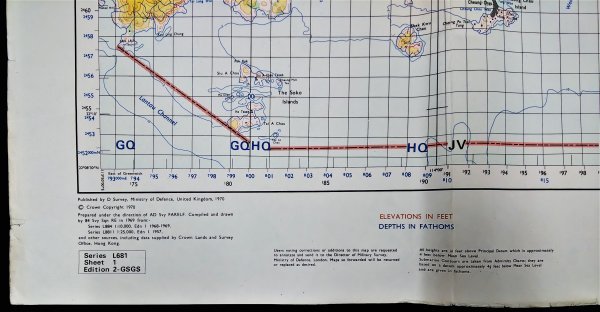 S127 戦前 昭和45年 英字版 歴史資料【HONG KONG AND NEW TERRITORIES