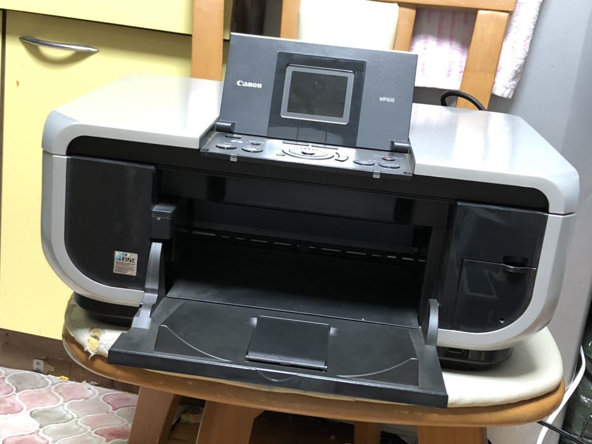 Canon PIXUS MP600 印刷・コピー可 印刷枚数2182枚 廃インク11％ 中古