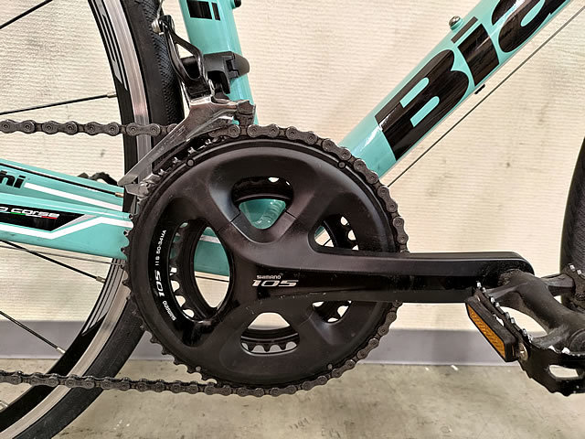 □ 1円スタート売切り!! □ 良品!! BIANCHI VIA NIRONE7 2016 105 size