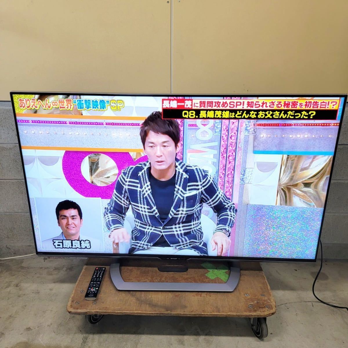 シャープ 60V型 4K 液晶テレビ AQUOS LC-60US30 動画アプリ シャープ 