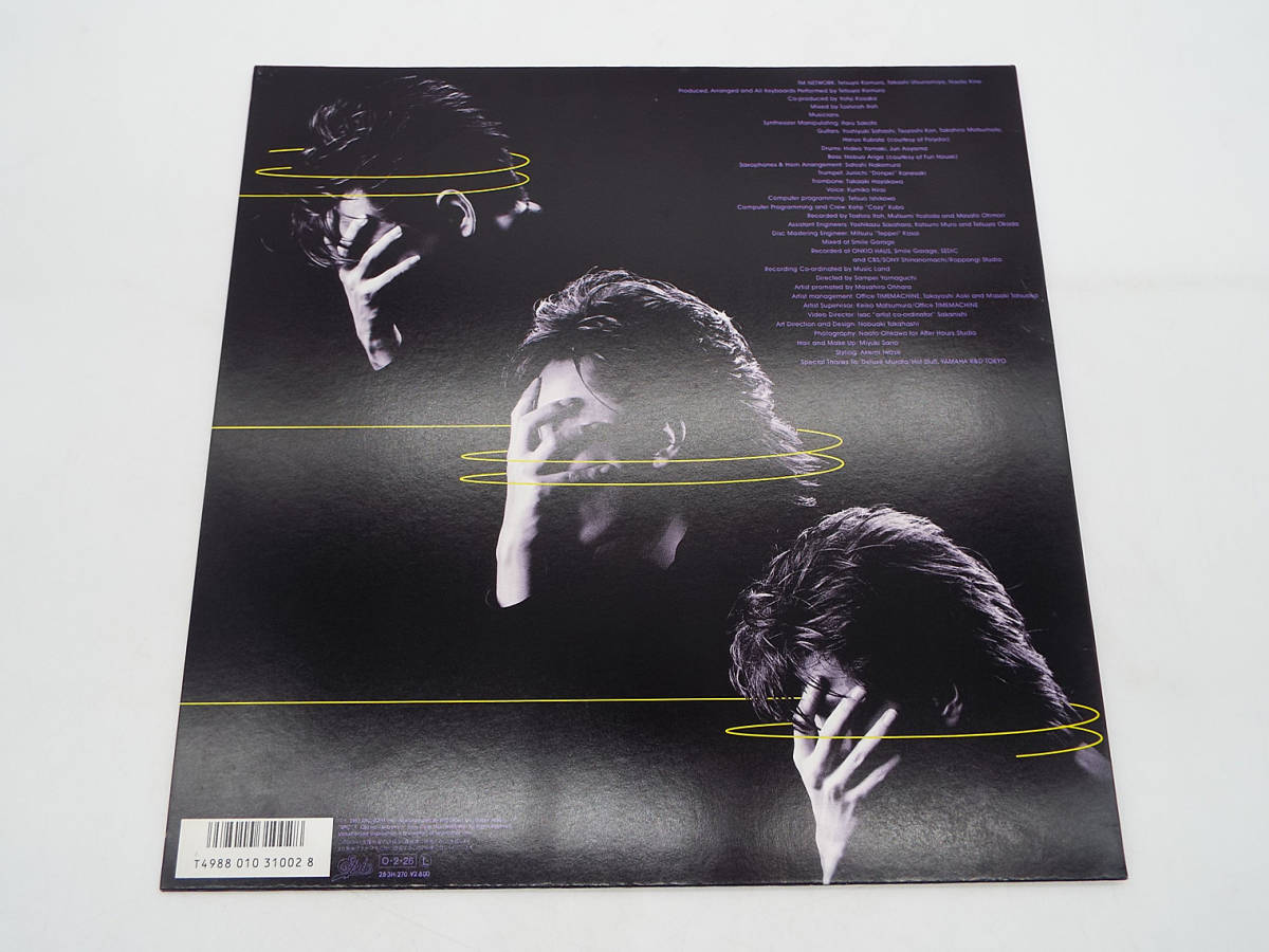 中古 LP 【美品】 TMネットワーク TM NETWORK Self Control 小室哲哉 
