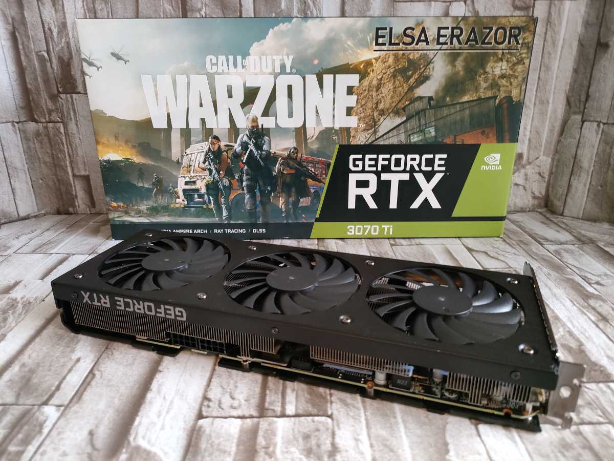 ELSA GeForce RTX 3070 Ti ERAZOR RTX GeForce ELSA 0 Ti ERAZOR 