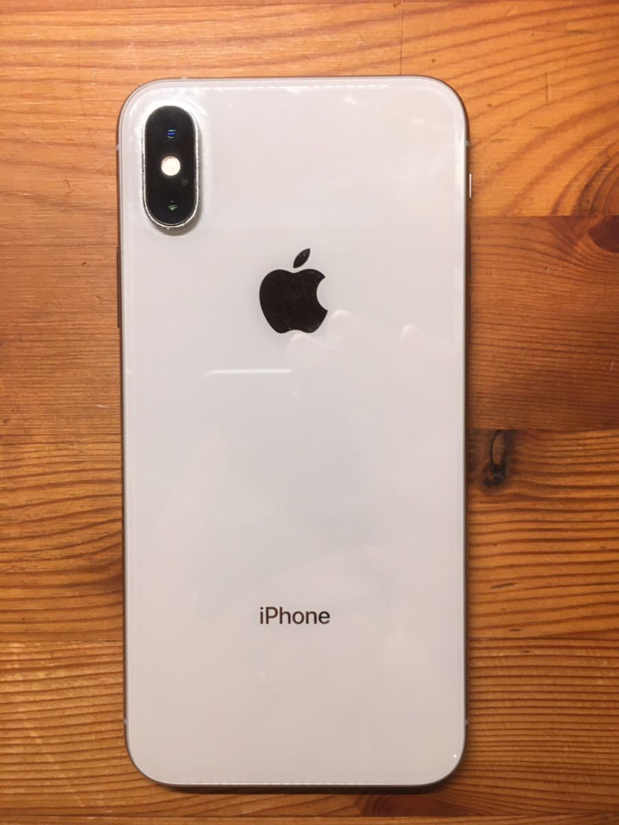 iPhone XS 256GB シルバー ホワイト SIMフリー 本体のみ】iPhone Xs