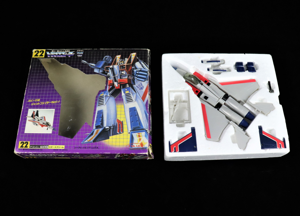 Takara タカラ トランスフォーマー デストロン 22 航空参謀 スタースクリーム 超ロボット生命体 箱付き ジェット機 おもちゃ 030jich12 Dannyrecords Com Ec