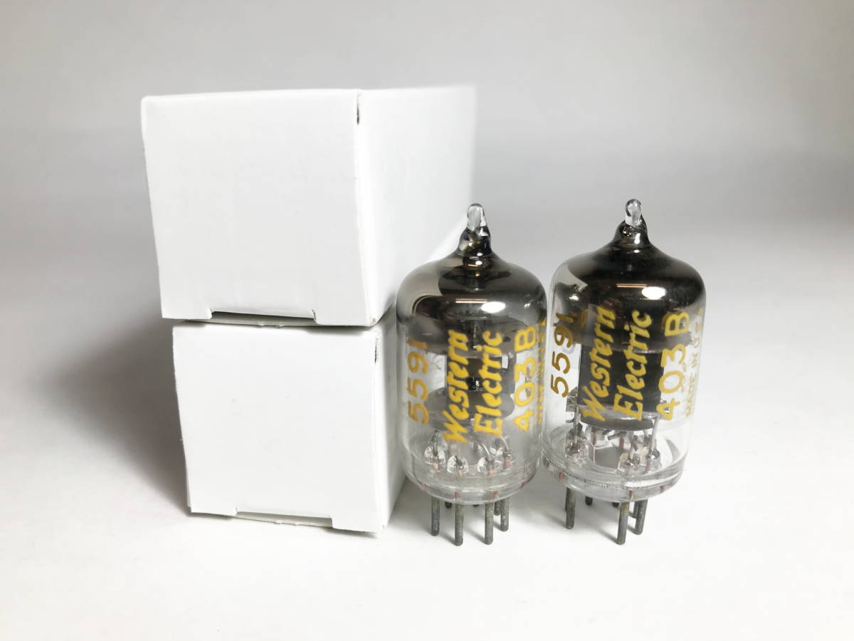 ☆Western Electric 5591 403B ☆ 6AK5 5654 403A EF95 6J1 互換 同