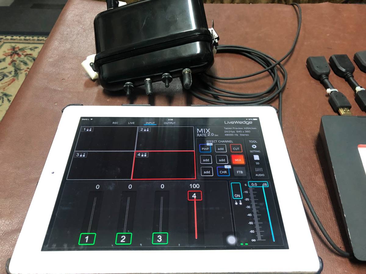 4入力HDMIビデオスイッチャーLiveWedge 公式通販