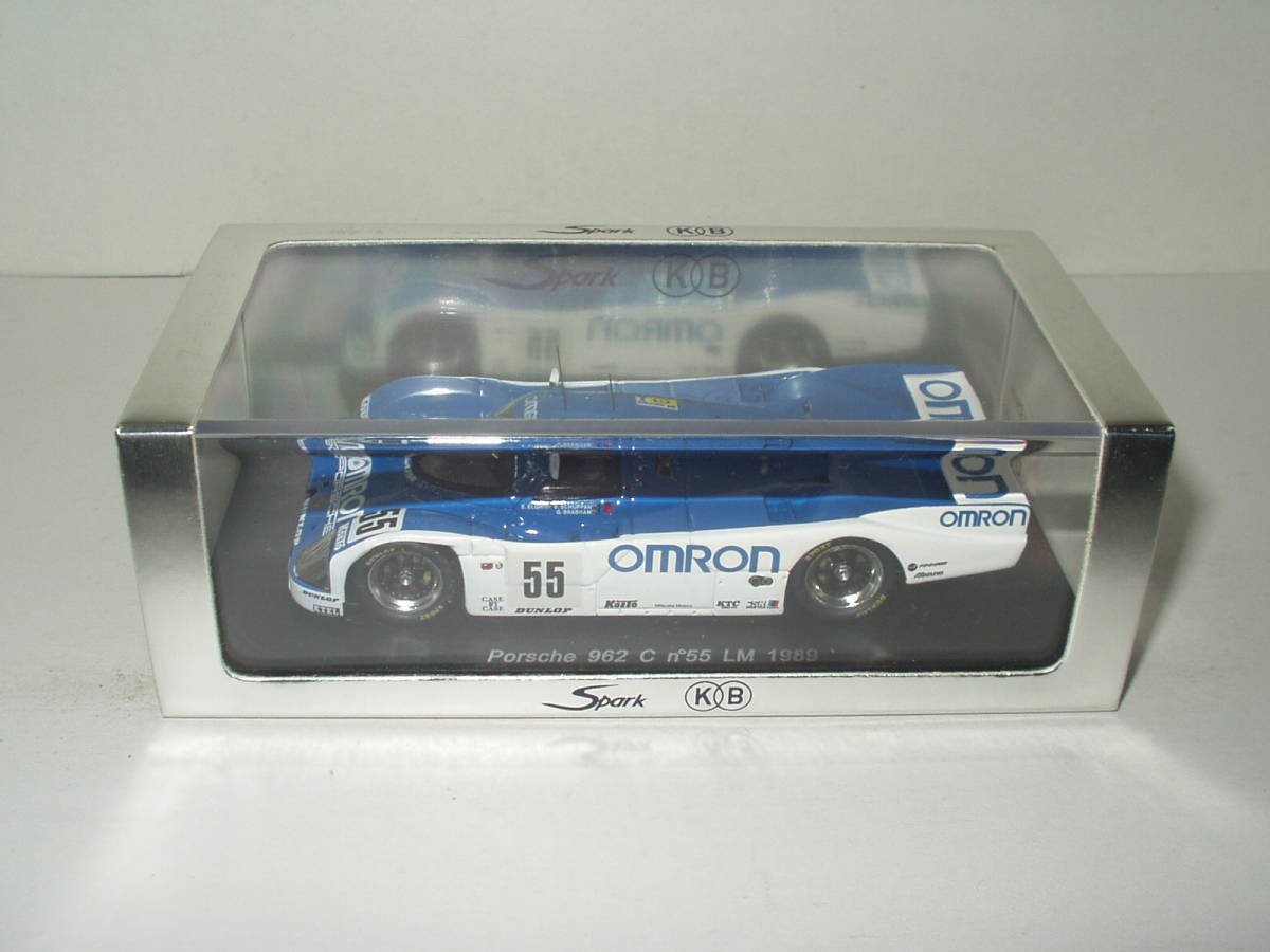 Porsche Spark Le Mans 1⁄43 #55 962C 0 1 C Racing KBS016 of Hours