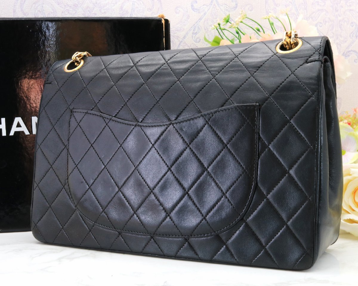 美品 □ 鑑定書 付き □ 1円 CHANEL シャネル マトラッセ ダブル 