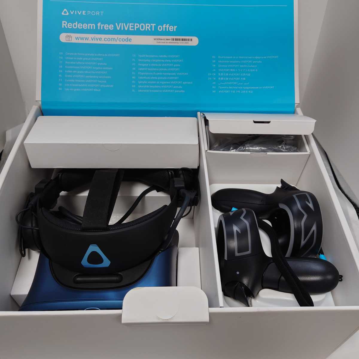 美品】 HTC VIVE Cosmos バイブコスモス 99HARL006-00 VRヘッドセット 