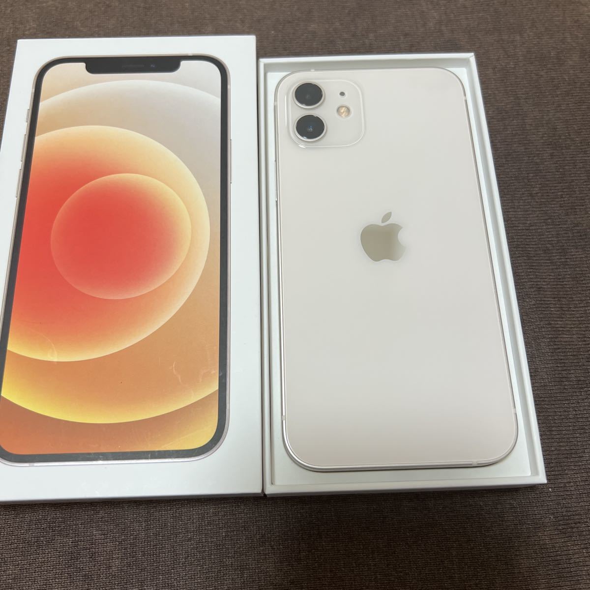 iPhone12 128GB White simフリー 極美品 判定○ iPhone12128GBWhitesim