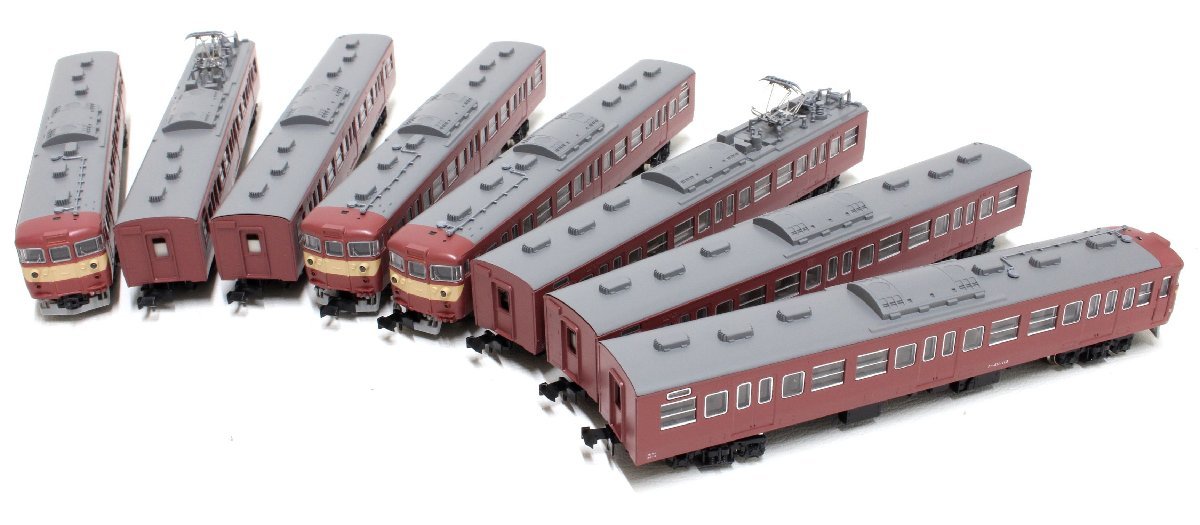 10-417 415系100番台(国鉄標準色)8両セット Nゲージ　鉄道模型 415系 100番台 (国鉄標準色) 8両セット カトー 10-417 旧製品