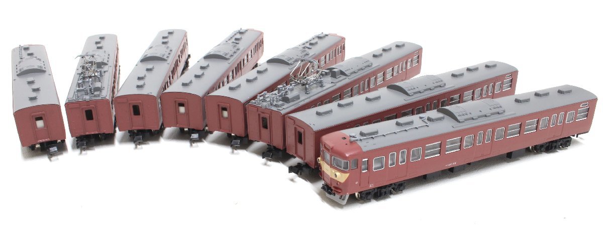 10-417 415系100番台(国鉄標準色)8両セット Nゲージ 鉄道模型 Amazon