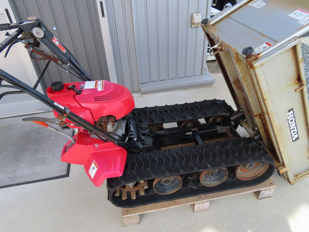 ホンダ 力丸 HP250 クローラー運搬車 手動ダンプ 最大積載量250㎏ *904