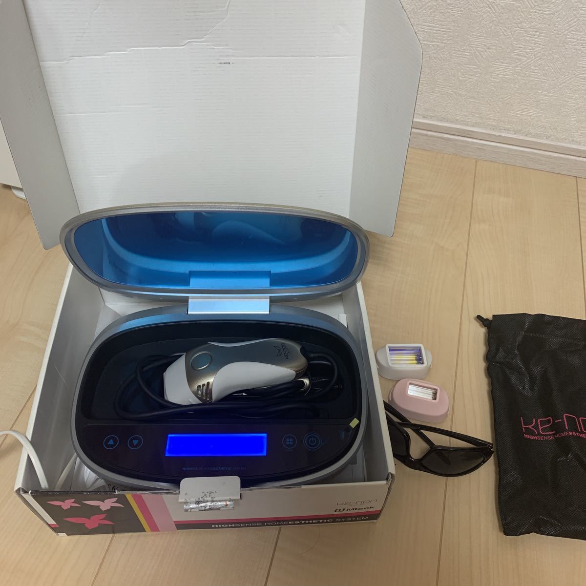 ケノン 脱毛器 663 美品 KE-NON ケノン ver8 0 家庭用脱毛器 脱毛