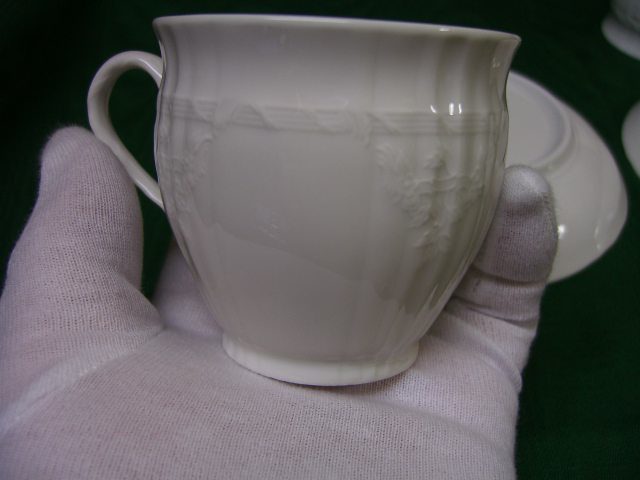 KPM ベルリン　ロカイユ　コーヒーカップ＆ソーサー2客セット　_5