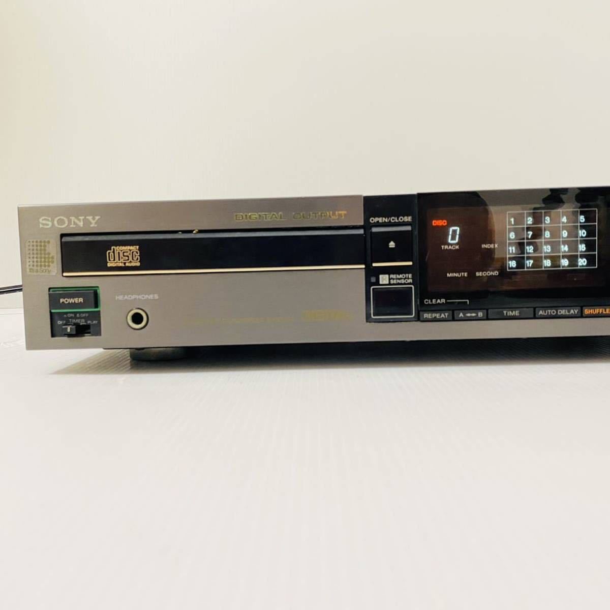 現状品】 SONY CDP-553ESD CDプレーヤー 通電OK 動作未確認 ソニー