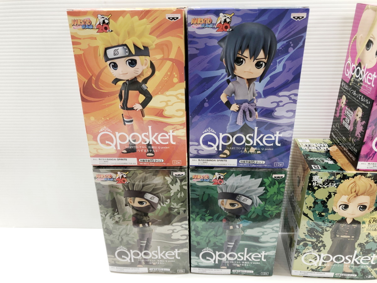 中古品】QPOSKET 東京リベンジャーズ NARUTO その他 プライズ 
