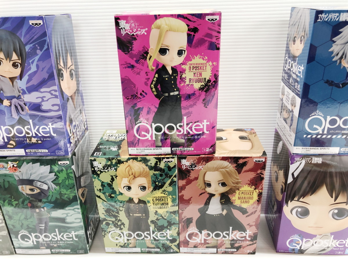 中古品】QPOSKET 東京リベンジャーズ NARUTO その他 プライズ