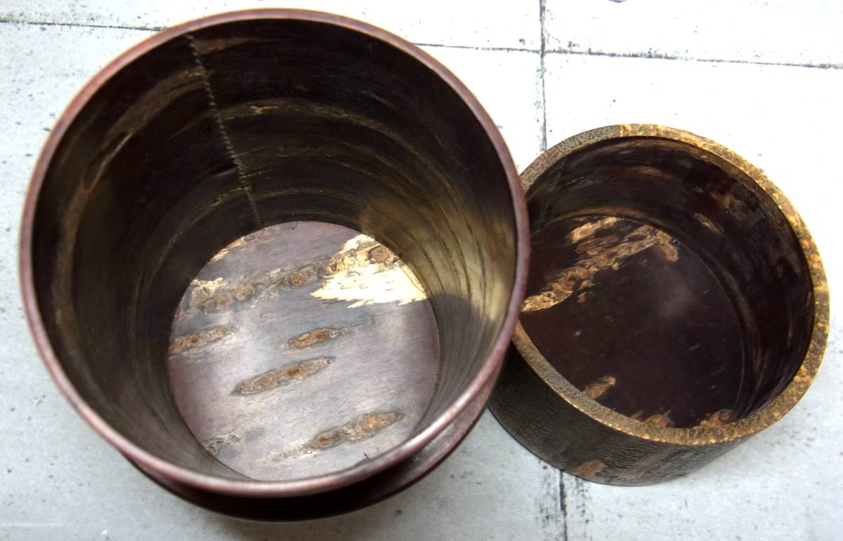 伝統工芸士 福井正人/作 桜皮細工 樺細工 棗 共箱 茶道具 【公式通販】