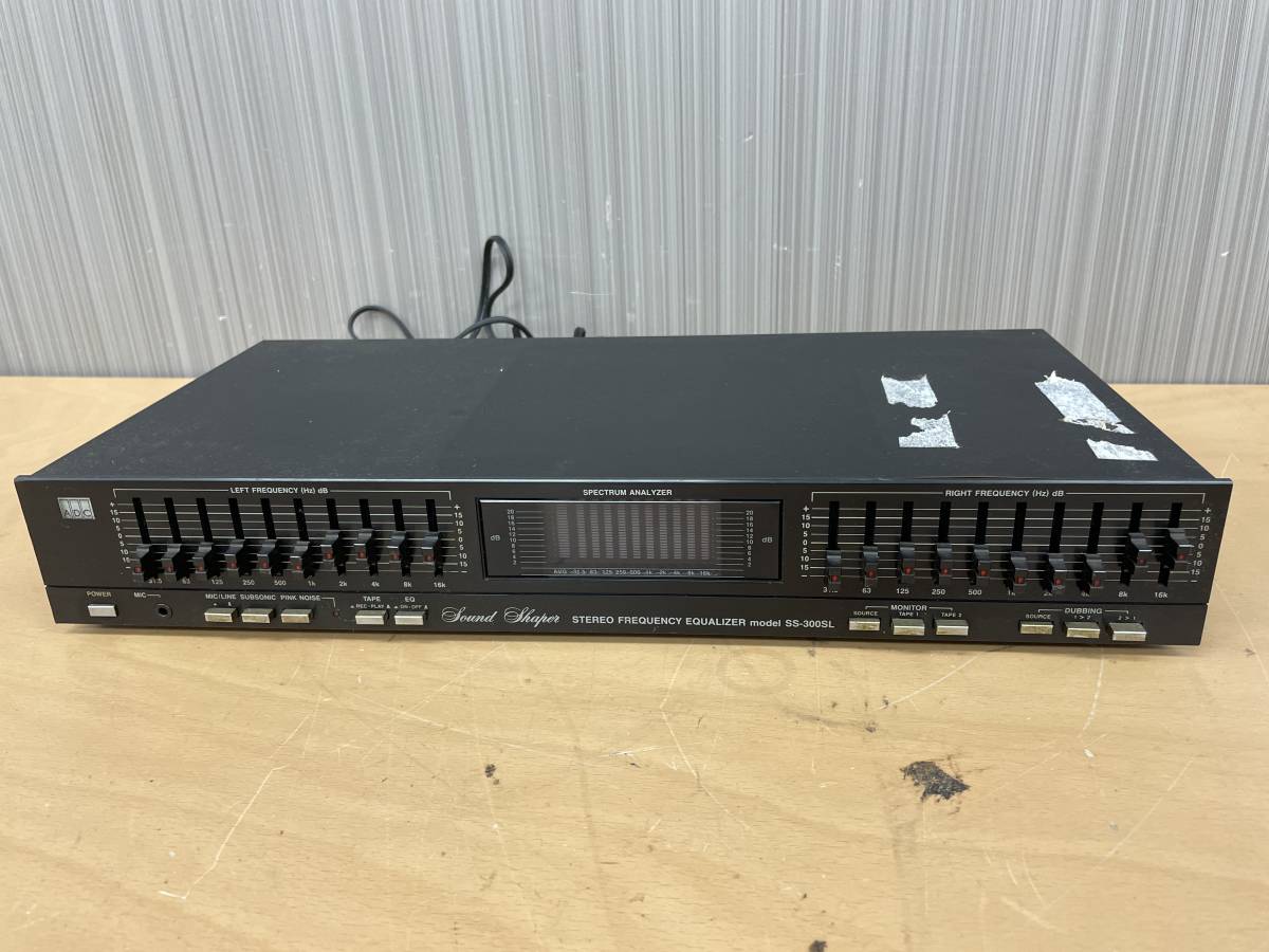 極美品Technics SH-8065 グラフィックイコライザー テクニクス