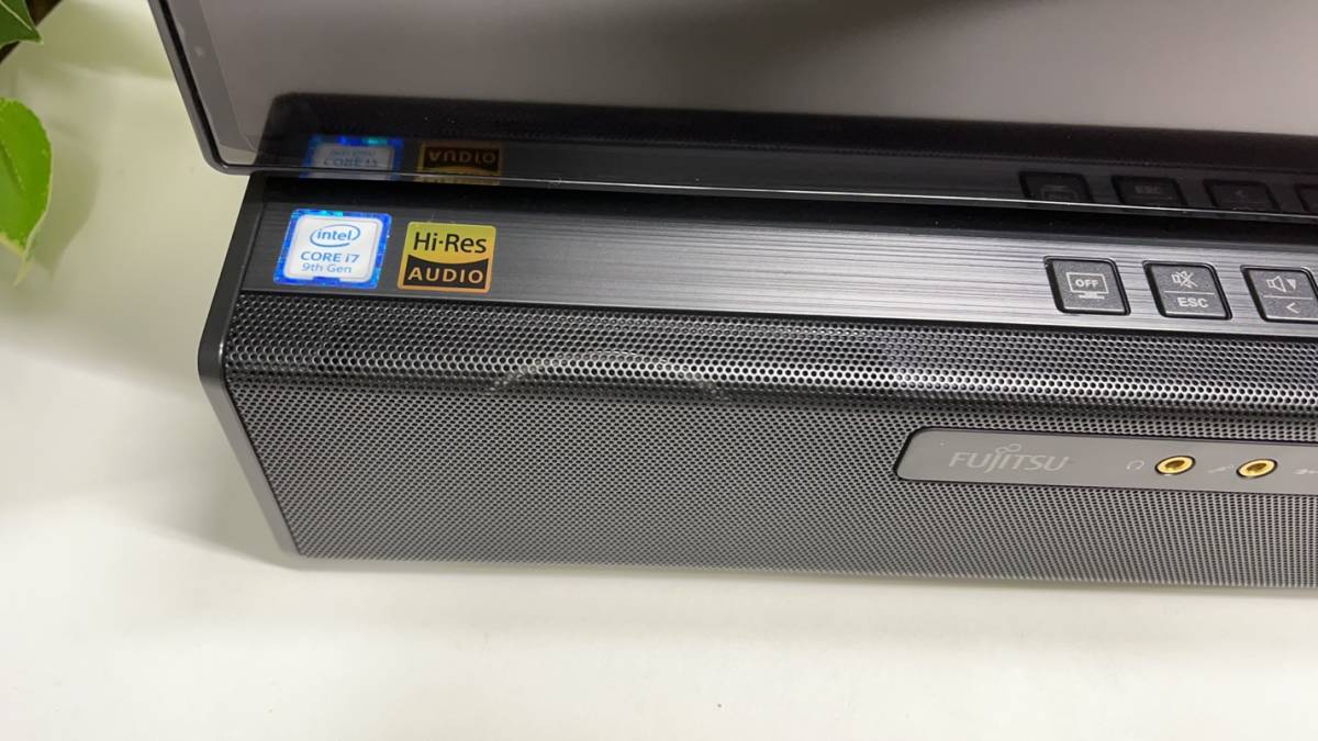 富士通 ESPRIMO FH90/D2 FMVF90D2B ☆Core i7-9750H 27型 ジャンク 