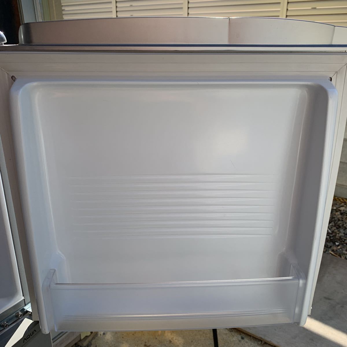 A○ AQUA アクア 2ドア 140L ノンフロン冷凍冷蔵庫 AQR-141F(S) 2018年 
