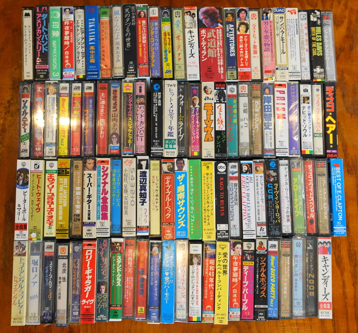 定番，高品質 昭和のミュージックカセットテープ ９９ 本まとめて(カセットテープ)｜売買されたオークション情報、yahooの商品情報をアーカイブ公開 - オークファン その他