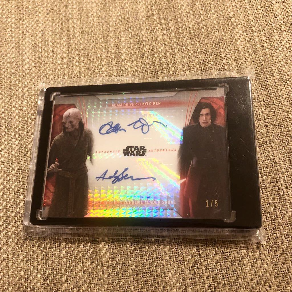 topps star wars 直筆サインカード Auto Topps スターウォーズ auto