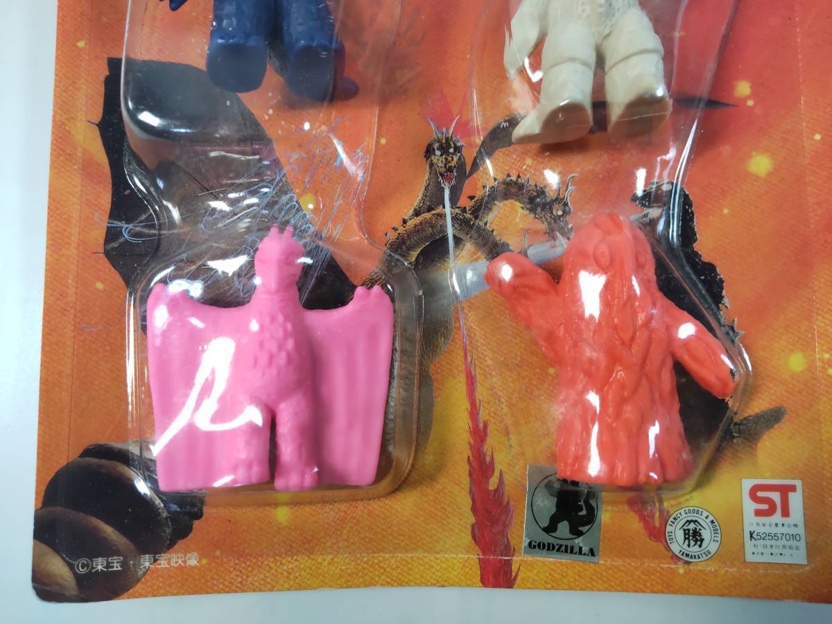 東映大怪獣 消しゴムセット ゴジラ ラドン メカゴジラ バラゴン ヘドラ