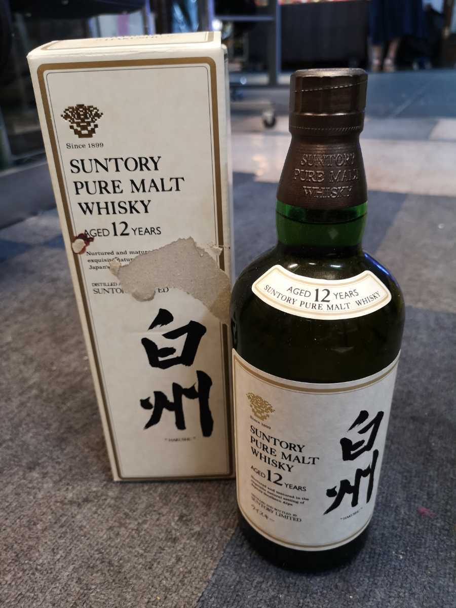 未開栓 SUNTORY PUREMALT 白州 ピュアモルト 12年 750ml 【公式通販】