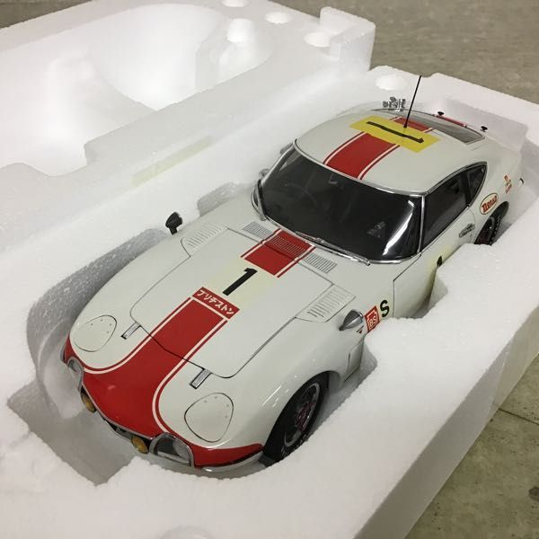 1円～ オートアート 1/18 トヨタ 2000GT'67 富士24時間 優勝車 #1