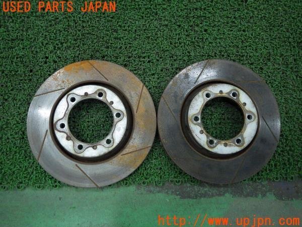 送料無料，人気 3UPJ=86970302 デリカ スペースギア シャモニー PD6W 後期 社外 ディスクローター フロント 左右 スリット ブレーキローター(ブレーキローター)｜売買されたオークション情報、yahooの商品情報を ブレーキローター