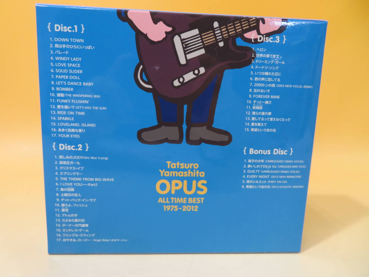 中古】 山下達郎 OPUS オーパス オールタイム・ベスト 1975-2012
