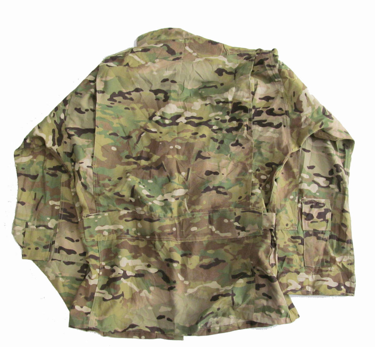米軍実物 エアクルージャケット アラミド マルチカム 迷彩 カモフラ ミリタリージャケット コンバットジャケット L-REG b83