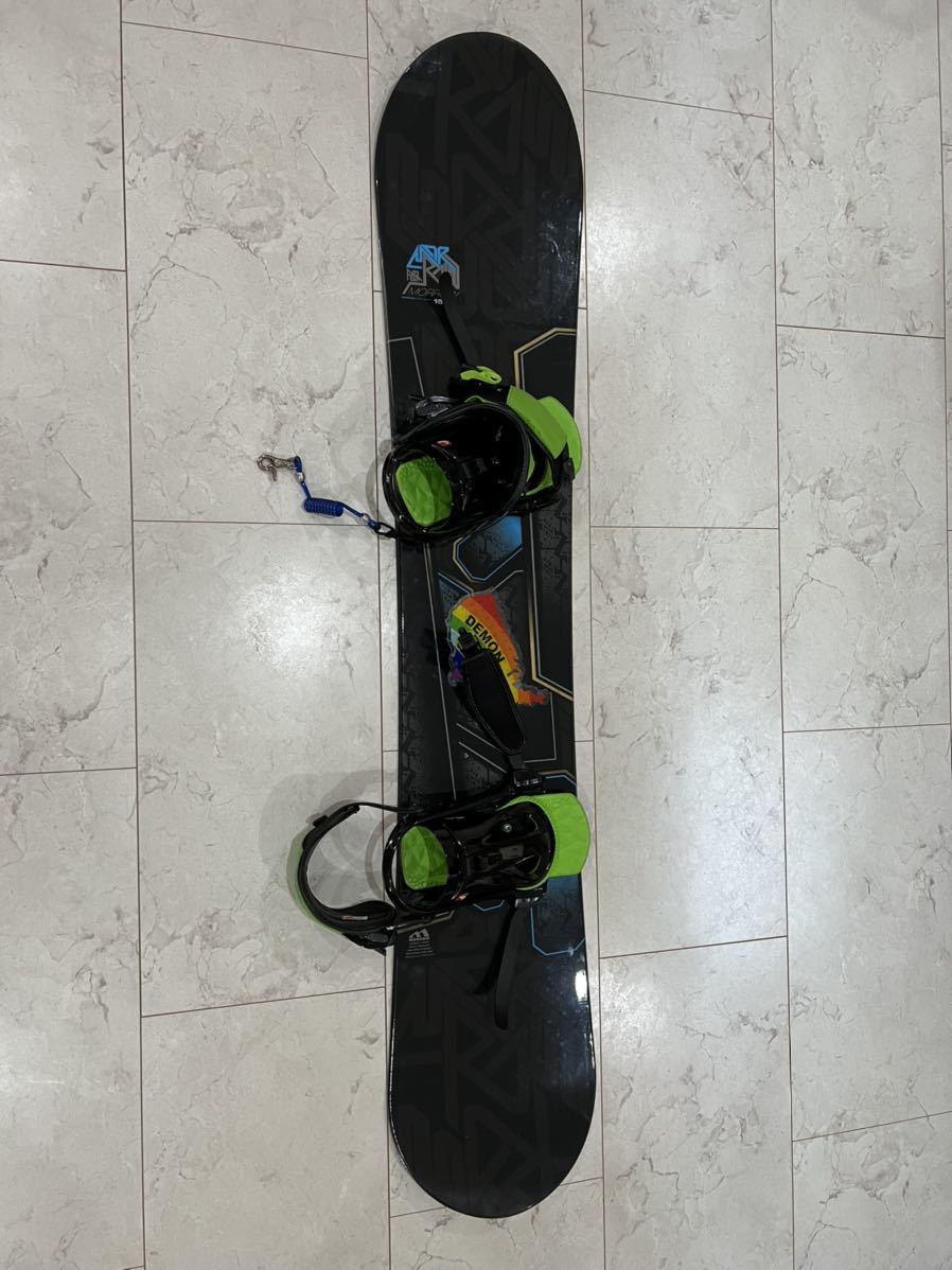 スノーボード MORROW Mrw Fury 155cm ビンディング morrow