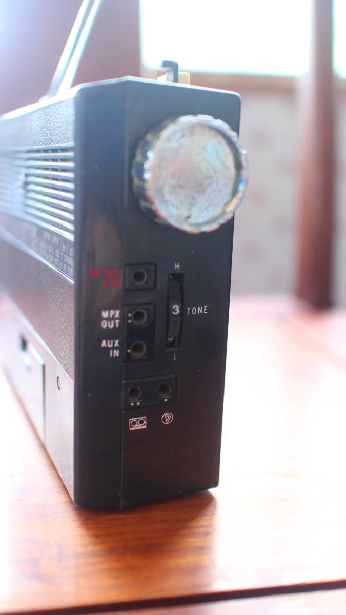ソニー TFM-110F SONY トランジスタラジオ - 7c361T 1960年代 FM⁄SW FM⁄SW⁄