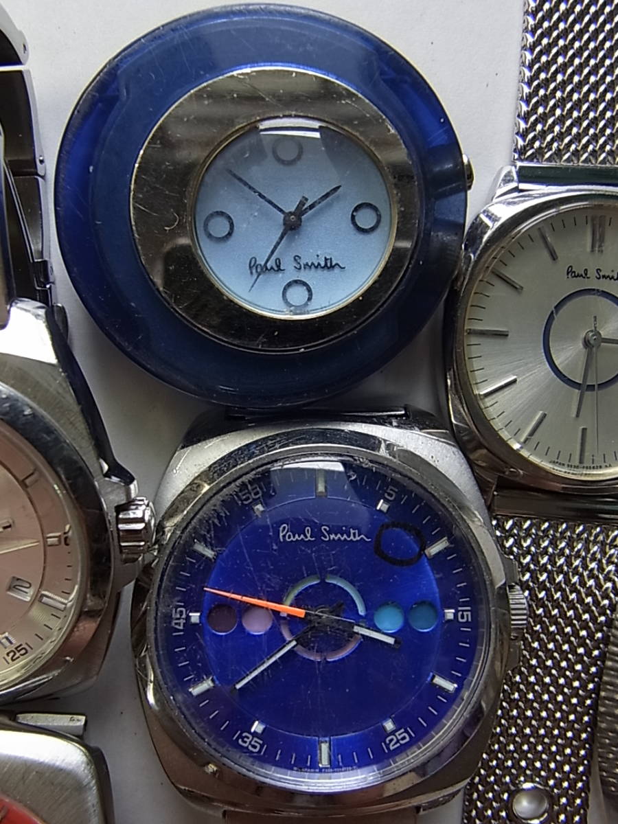 100円～ジャンク（動品含む）12個 PaulSmithポールスミス メンズ 
